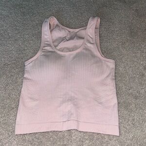 lululemon cropped ebb to street tank